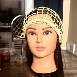 Elegant Gold Mesh Hair Net